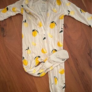Kyte BABY Lemon-Themed Kids Pajama Set